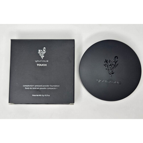 Younique Touch Complexion+ Pressed Powder Foundation Linen .21oz New in Box - Picture 3 of 7